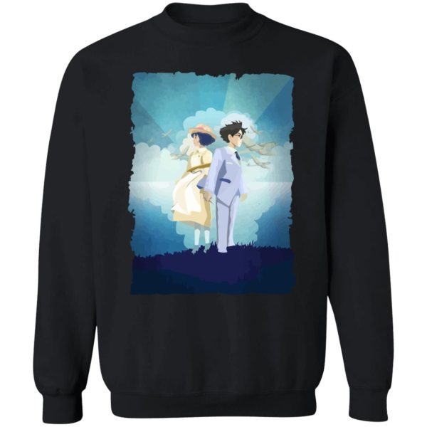 The Wind Rises Film - The Wind Rises Graphic Sweatshirt-Apparel, Sweatshirt, The Wind Rises Film