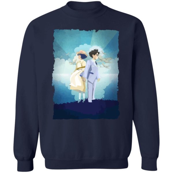 The Wind Rises Film - The Wind Rises Graphic Sweatshirt-Apparel, Sweatshirt, The Wind Rises Film