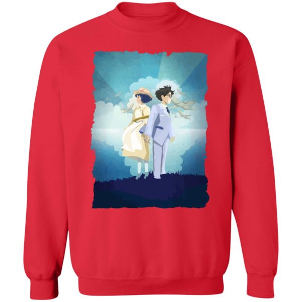 The Wind Rises Film - The Wind Rises Graphic Sweatshirt-Apparel, Sweatshirt, The Wind Rises Film