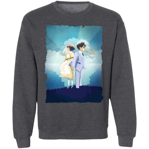 The Wind Rises Film - The Wind Rises Graphic Sweatshirt-Apparel, Sweatshirt, The Wind Rises Film