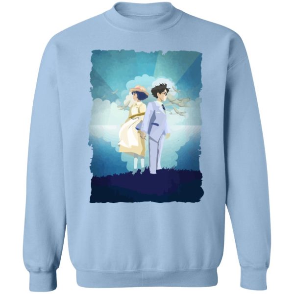 The Wind Rises Film - The Wind Rises Graphic Sweatshirt-Apparel, Sweatshirt, The Wind Rises Film