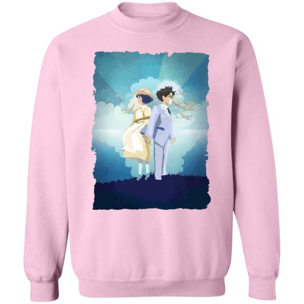 The Wind Rises Film - The Wind Rises Graphic Sweatshirt-Apparel, Sweatshirt, The Wind Rises Film