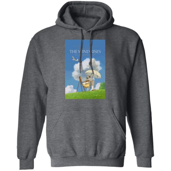 And The Wind Rises - The Wind Rises Poster Classic Hoodie-And The Wind Rises, Apparel, Hoodie