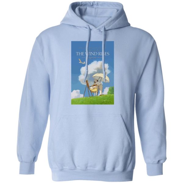 And The Wind Rises - The Wind Rises Poster Classic Hoodie-And The Wind Rises, Apparel, Hoodie