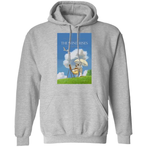 And The Wind Rises - The Wind Rises Poster Classic Hoodie-And The Wind Rises, Apparel, Hoodie