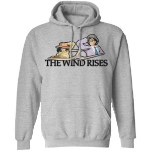 Rise With The Wind - The Wind Rises – Airplane Hoodie-Apparel, Hoodie, Rise With The Wind