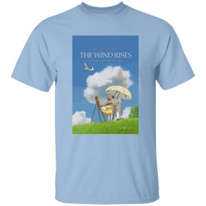 The Rise Of The Wind - The Wind Rises Poster Classic T Shirt-Apparel, The Rise Of The Wind, Tshirt