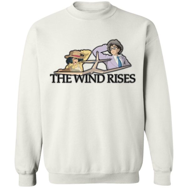 Hayao Miyazaki The Wind Rises - The Wind Rises – Airplane Sweatshirt-Apparel, Hayao Miyazaki The Wind Rises, Sweatshirt