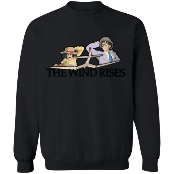 Hayao Miyazaki The Wind Rises - The Wind Rises – Airplane Sweatshirt-Apparel, Hayao Miyazaki The Wind Rises, Sweatshirt