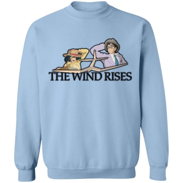 Hayao Miyazaki The Wind Rises - The Wind Rises – Airplane Sweatshirt-Apparel, Hayao Miyazaki The Wind Rises, Sweatshirt