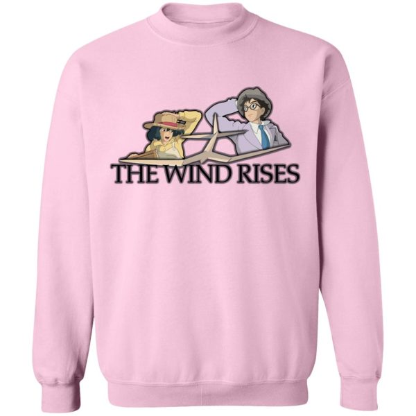 Hayao Miyazaki The Wind Rises - The Wind Rises – Airplane Sweatshirt-Apparel, Hayao Miyazaki The Wind Rises, Sweatshirt