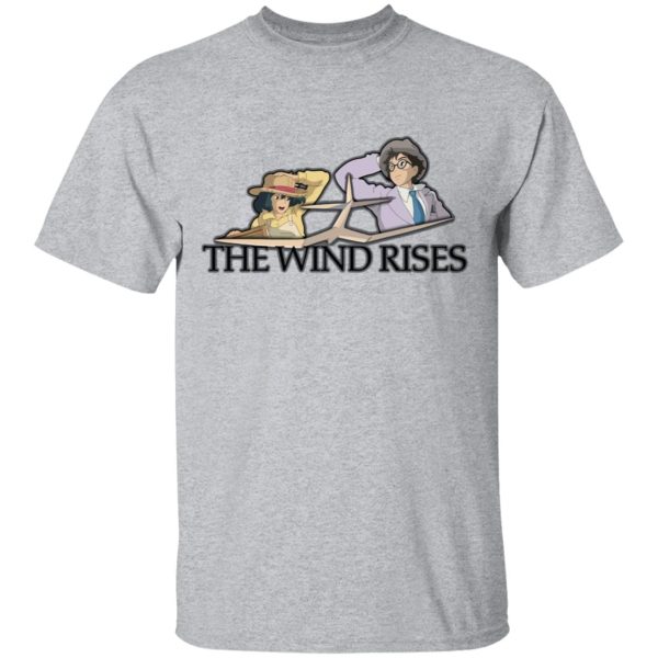 And The Wind Rises - The Wind Rises – Airplane T Shirt-And The Wind Rises, Apparel, Tshirt