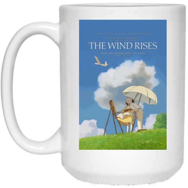 Princess Mononoke Tree Spirits - The Wind Rises Poster Classic Mug-Accessories, House Decor, Mug, princess mononoke, Princess Mononoke Tree Spirits