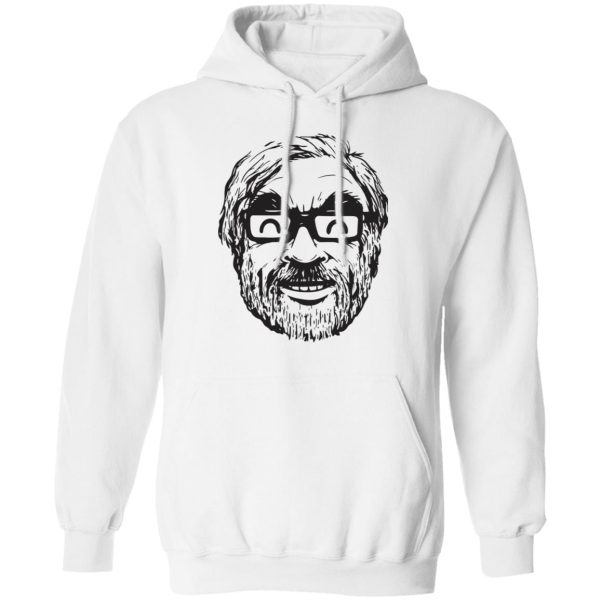 Ghibli Studio – Hayao Miyazaki Portrait Hoodie-Apparel, Hoodie