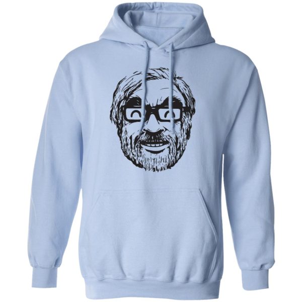 Ghibli Studio – Hayao Miyazaki Portrait Hoodie-Apparel, Hoodie