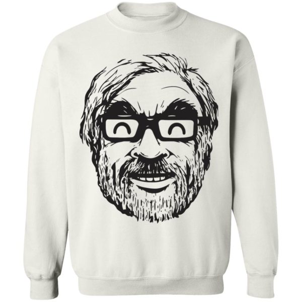 Ghibli Studio – Hayao Miyazaki Portrait Sweatshirt-Apparel, Sweatshirt