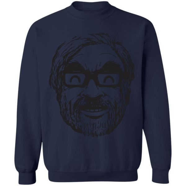 Ghibli Studio – Hayao Miyazaki Portrait Sweatshirt-Apparel, Sweatshirt