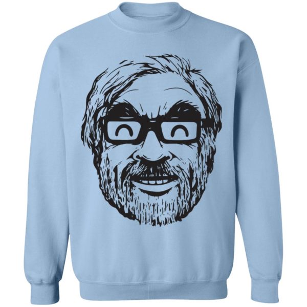 Ghibli Studio – Hayao Miyazaki Portrait Sweatshirt-Apparel, Sweatshirt