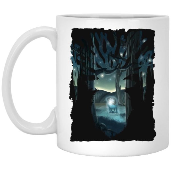 Forest Spirit Princess Mononoke - Mononoke Princess – Shishigami Transforming Mug-Accessories, Forest Spirit Princess Mononoke, House Decor, Mug, princess mononoke