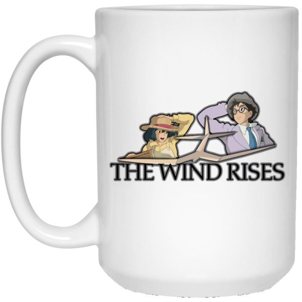 The Wind Rises English Cast - The Wind Rises – Airplane Mug-Accessories, House Decor, Mug, The Wind Rises English Cast