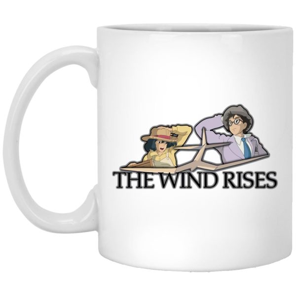 The Wind Rises English Cast - The Wind Rises – Airplane Mug-Accessories, House Decor, Mug, The Wind Rises English Cast