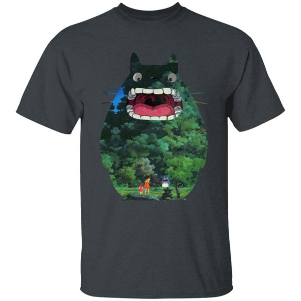 Dai-totoro - Totoro Jungle Color Cutout T Shirt-Apparel, Dai-totoro, My Neighbor Totoro, Tshirt