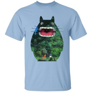 Dai-totoro - Totoro Jungle Color Cutout T Shirt-Apparel, Dai-totoro, My Neighbor Totoro, Tshirt