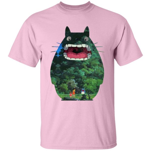 Dai-totoro - Totoro Jungle Color Cutout T Shirt-Apparel, Dai-totoro, My Neighbor Totoro, Tshirt