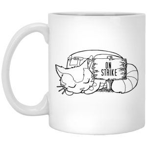 Studio Ghibli Totoro - My Neighbor Totoro – CatBus on strike Mug-Accessories, House Decor, Mug, My Neighbor Totoro, Studio Ghibli Totoro