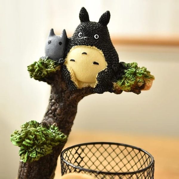 What Animal Is Totoro - My Neighbor Totoro Resin Pen Holder Ornament-House Decor, My Neighbor Totoro, Other, Toy Figure, What Animal Is Totoro